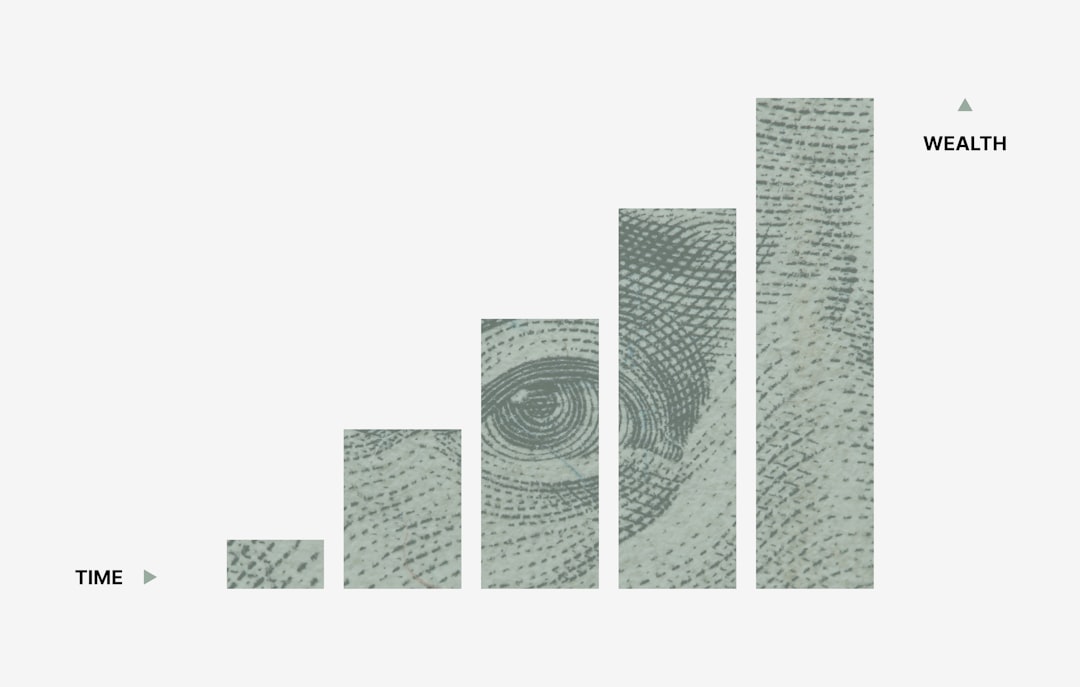 Graph showing real estate market growth