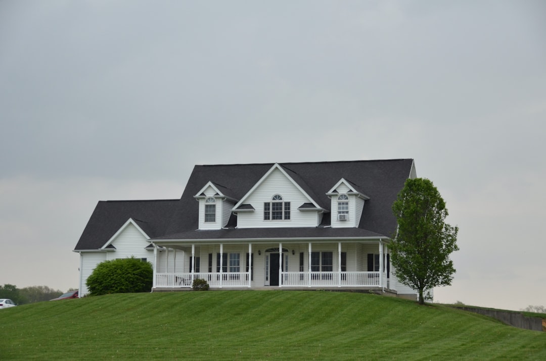 Exterior of a modern new house
